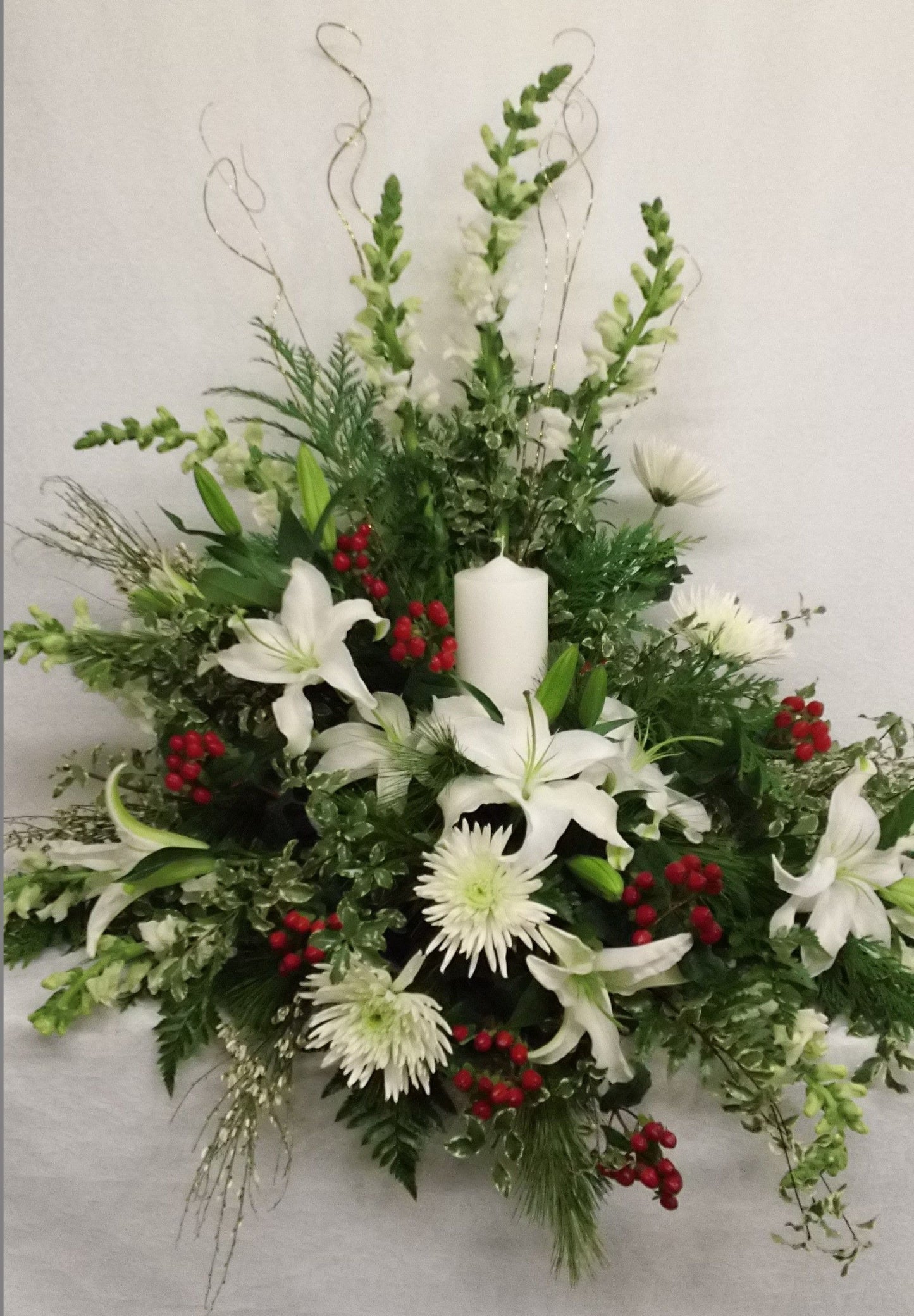 Altar candle Flower
