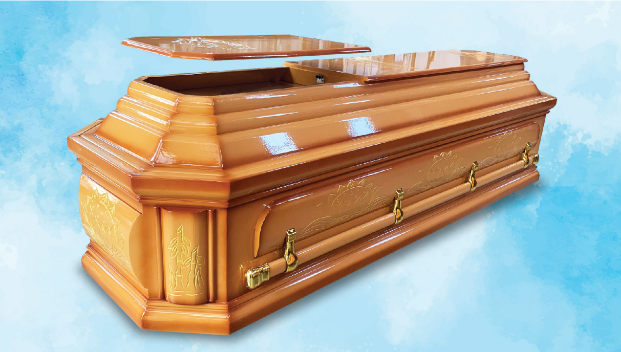8 Sided Elegant Casket (S803)